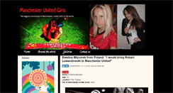 Desktop Screenshot of manchesterunitedgirls.com